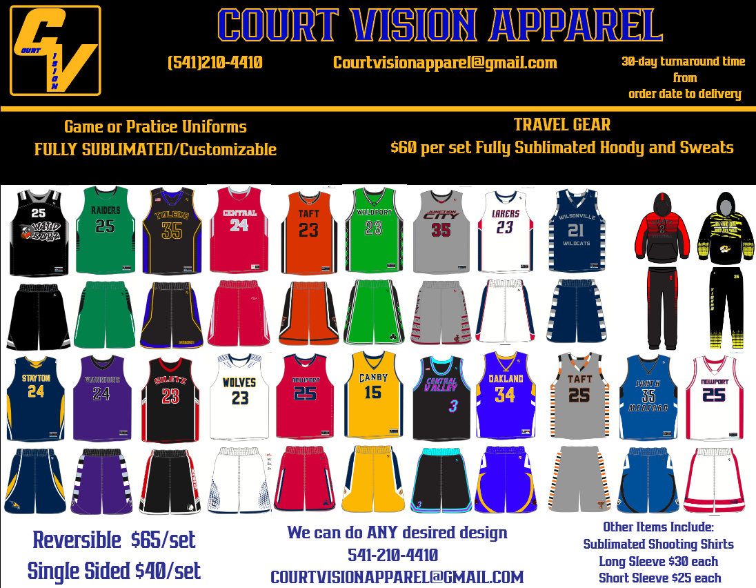 Basketball Uniforms